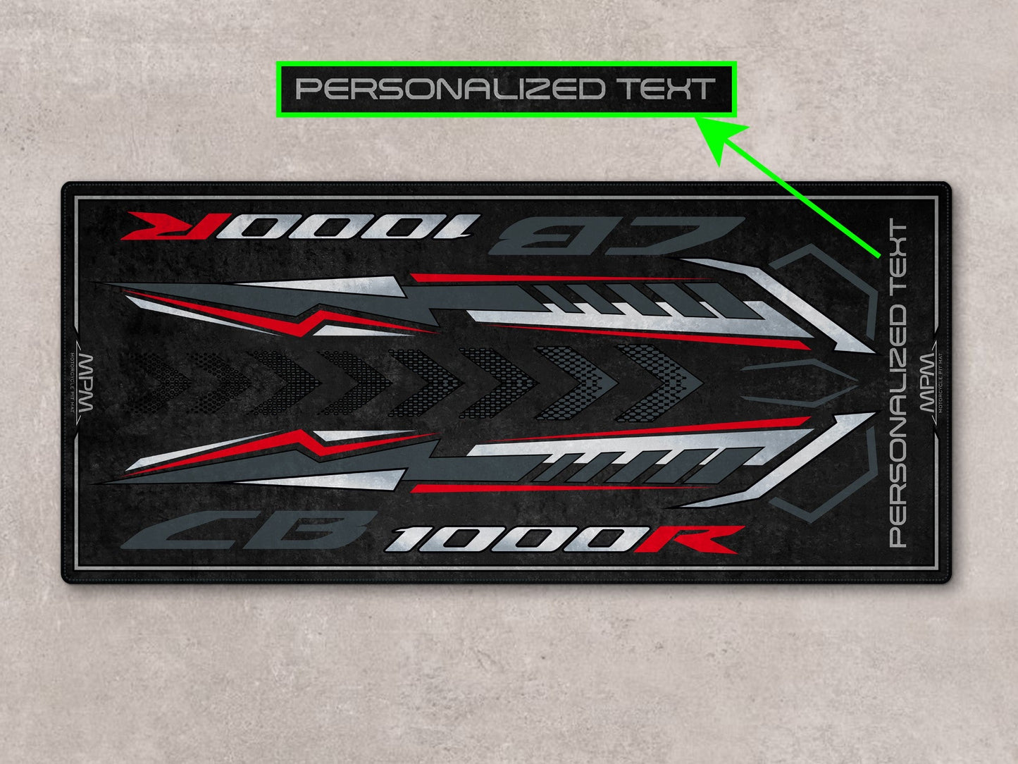 Designed Pit Mat for Honda CB1000R Motorcycle - MM7447