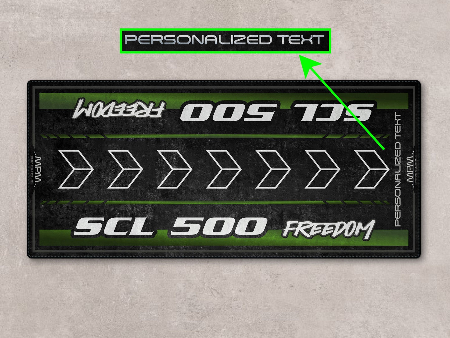 Designed Pit Mat for Honda SCL500 Motorcycle - MM7448
