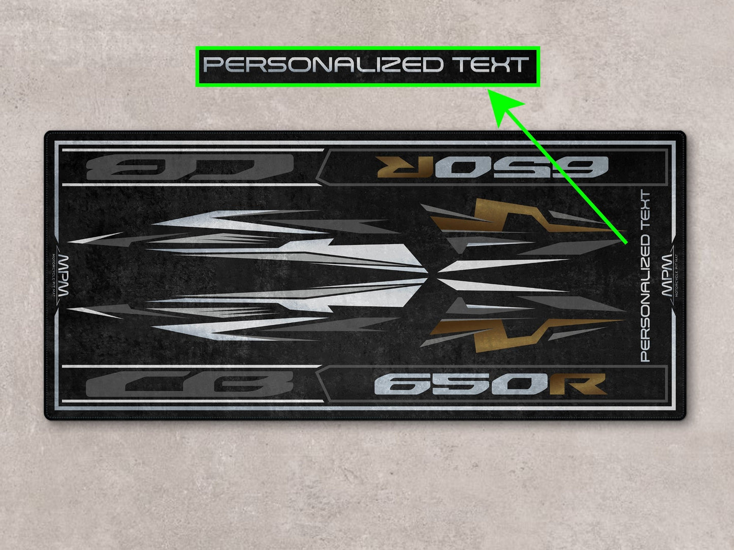 Designed Pit Mat for Honda CB650R Motorcycle - MM7449