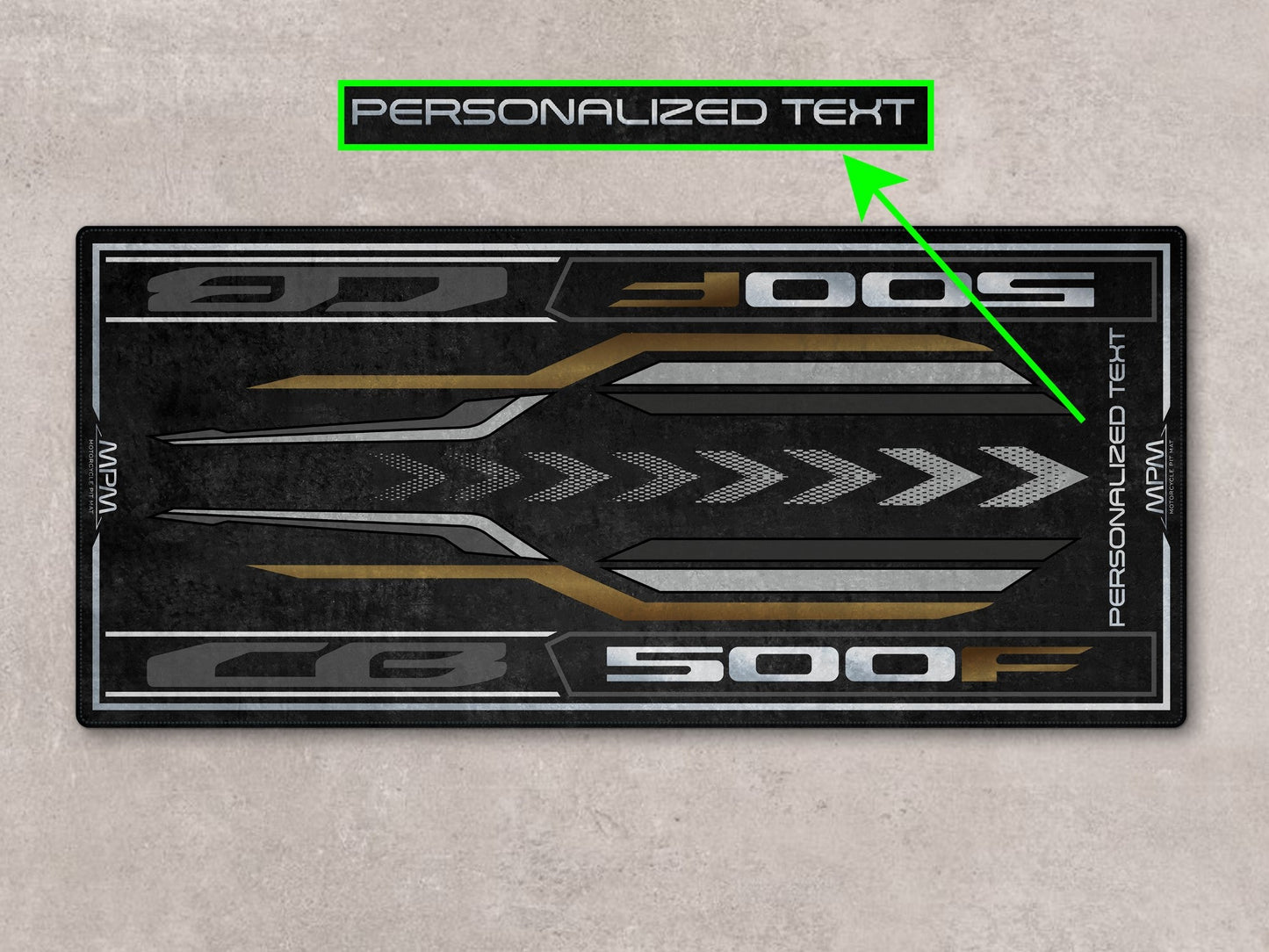 Designed Pit Mat for Honda CB500F Motorcycle - MM7450