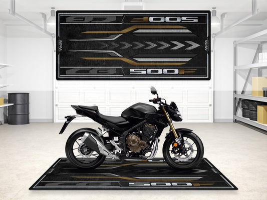 Designed Pit Mat for Honda CB500F Motorcycle - MM7450