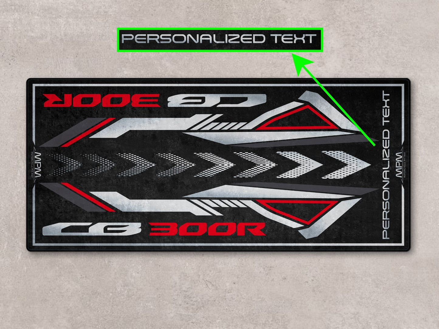 Designed Pit Mat for Honda CB300R Motorcycle - MM7451