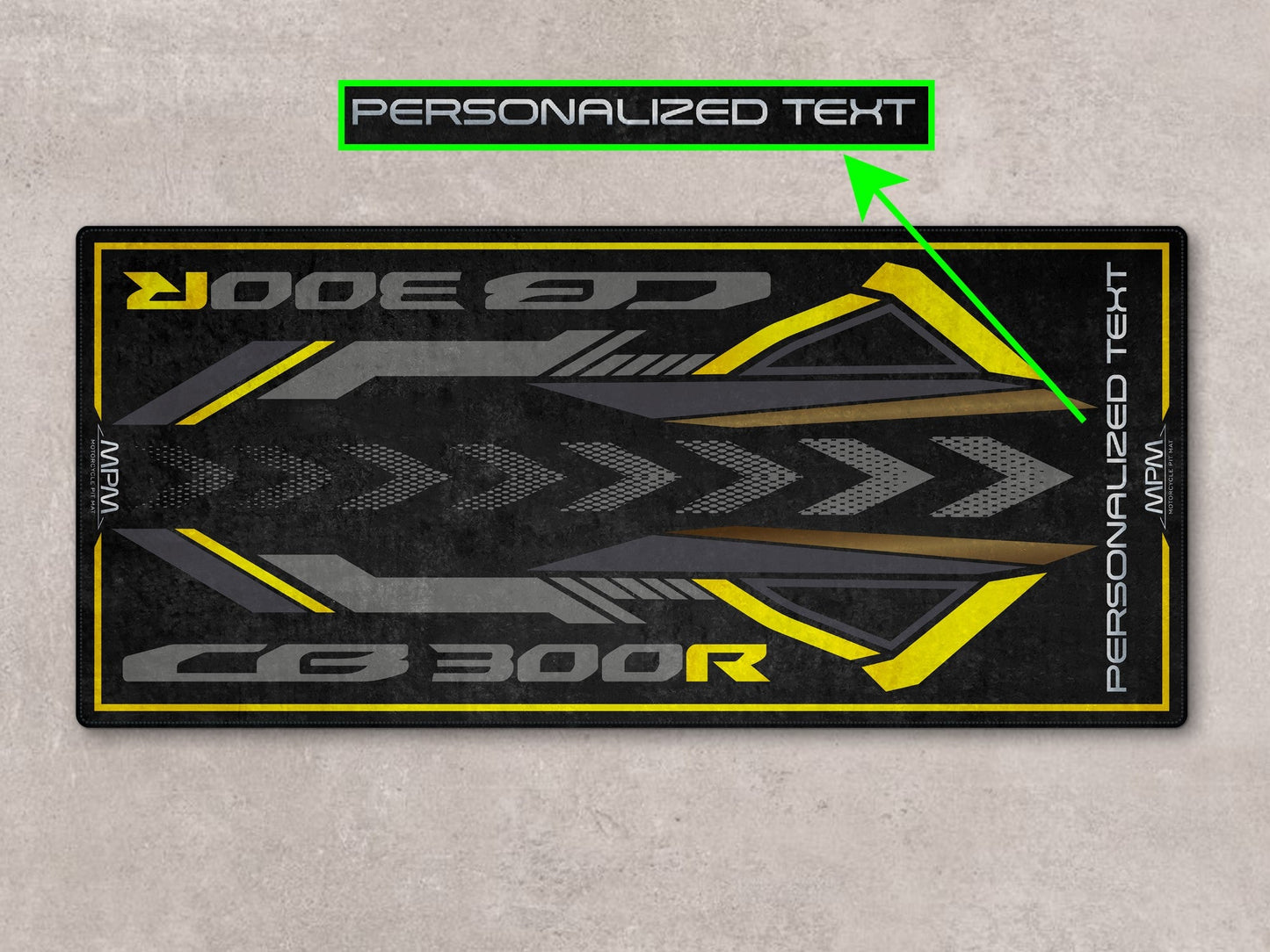 Designed Pit Mat for Honda CB300R Motorcycle - MM7451