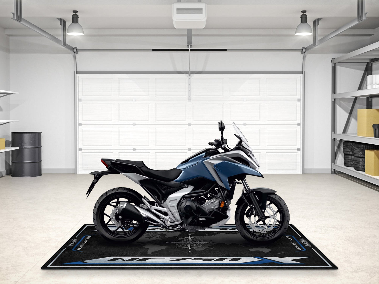 Designed Pit Mat for Honda NC750X Motorcycle - MM7454