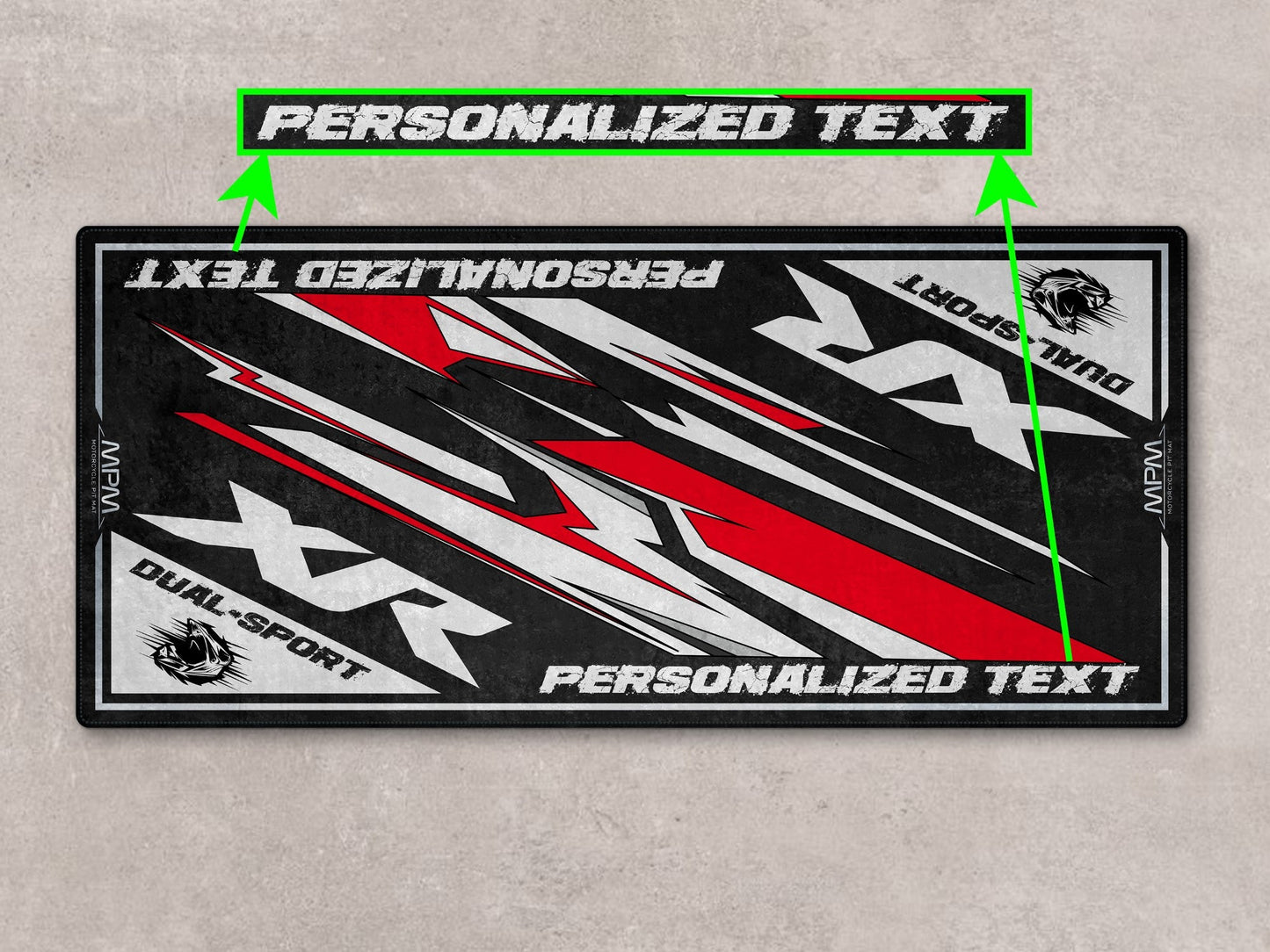 Designed Pit Mat for Honda XR Motorcycle - MM7456