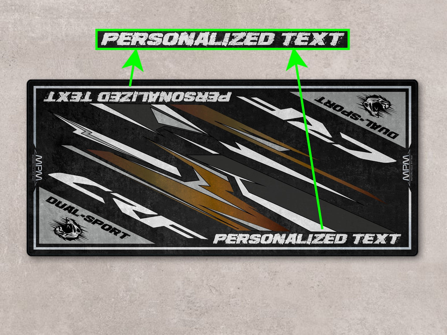 Designed Pit Mat for Honda CRF Motorcycle - MM7457