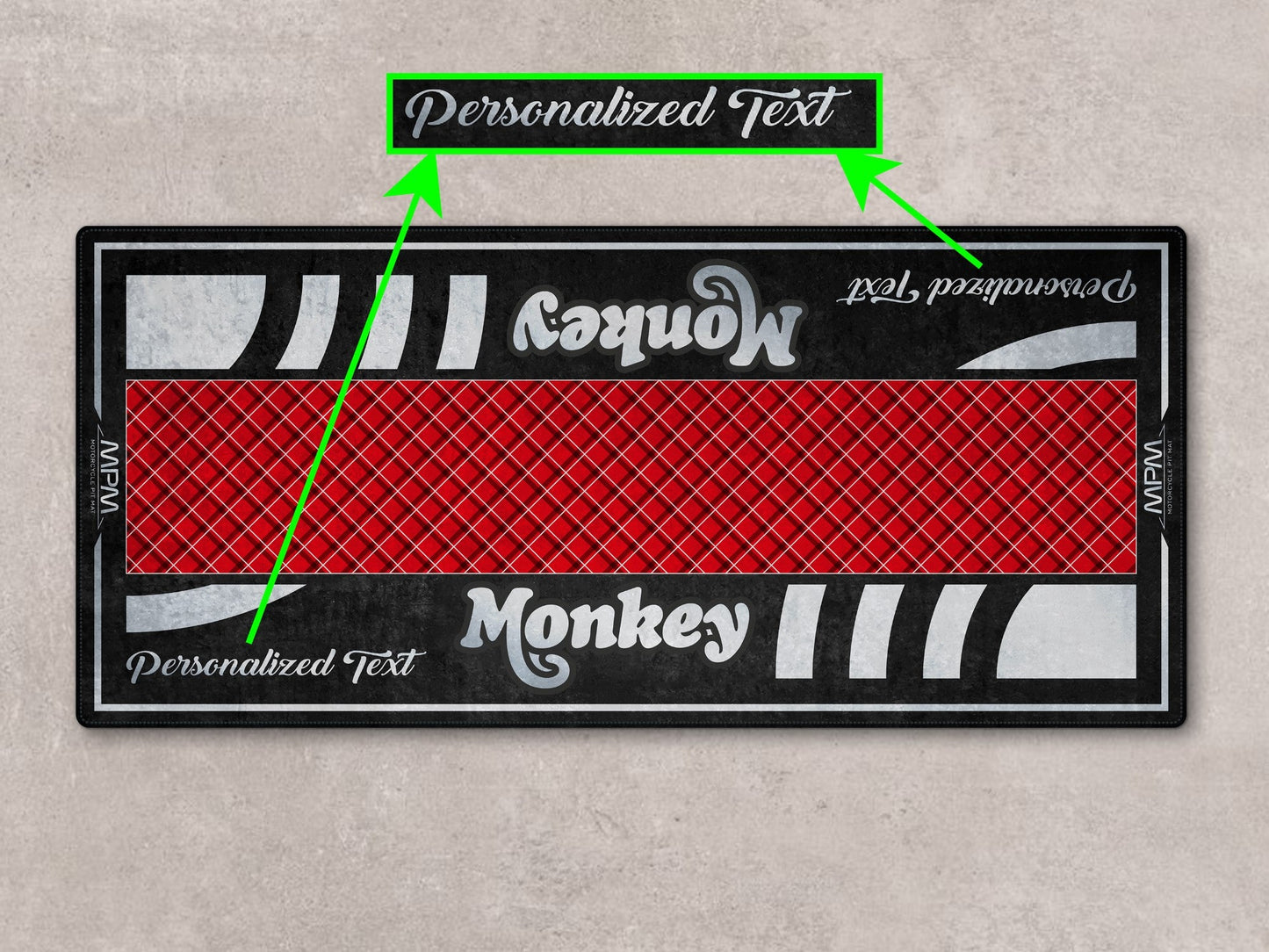 Designed Pit Mat for Honda Monkey Motorcycle - MM7458