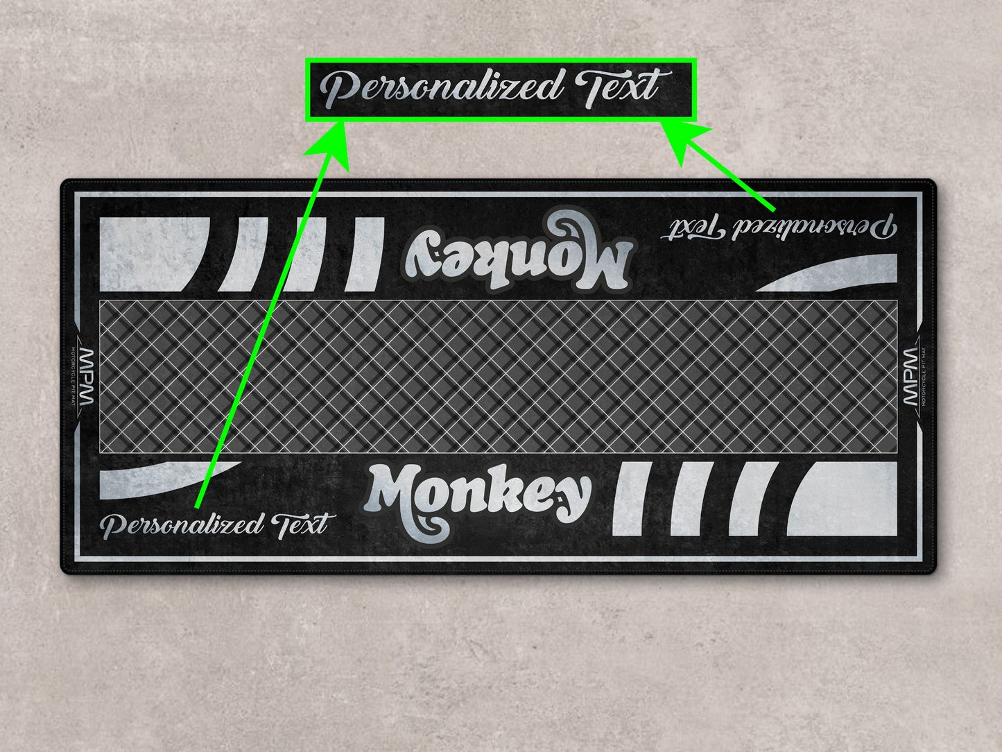Designed Pit Mat for Honda Monkey Motorcycle - MM7458
