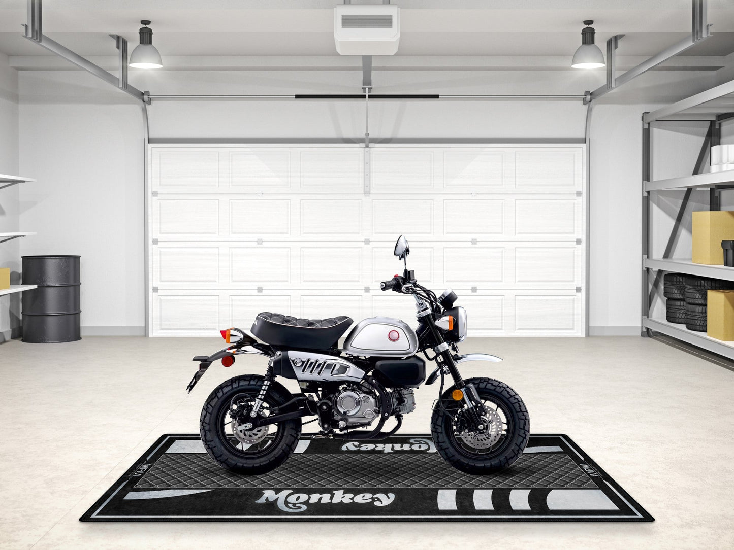 Designed Pit Mat for Honda Monkey Motorcycle - MM7458