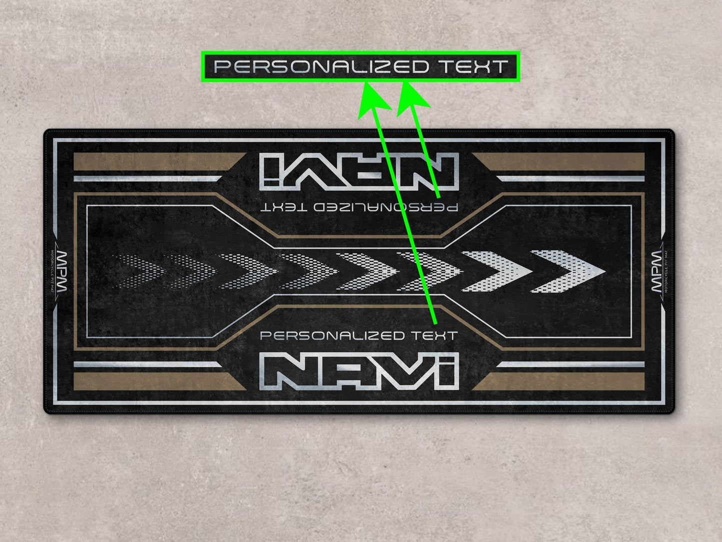 Designed Pit Mat for Honda Navi Motorcycle - MM7459