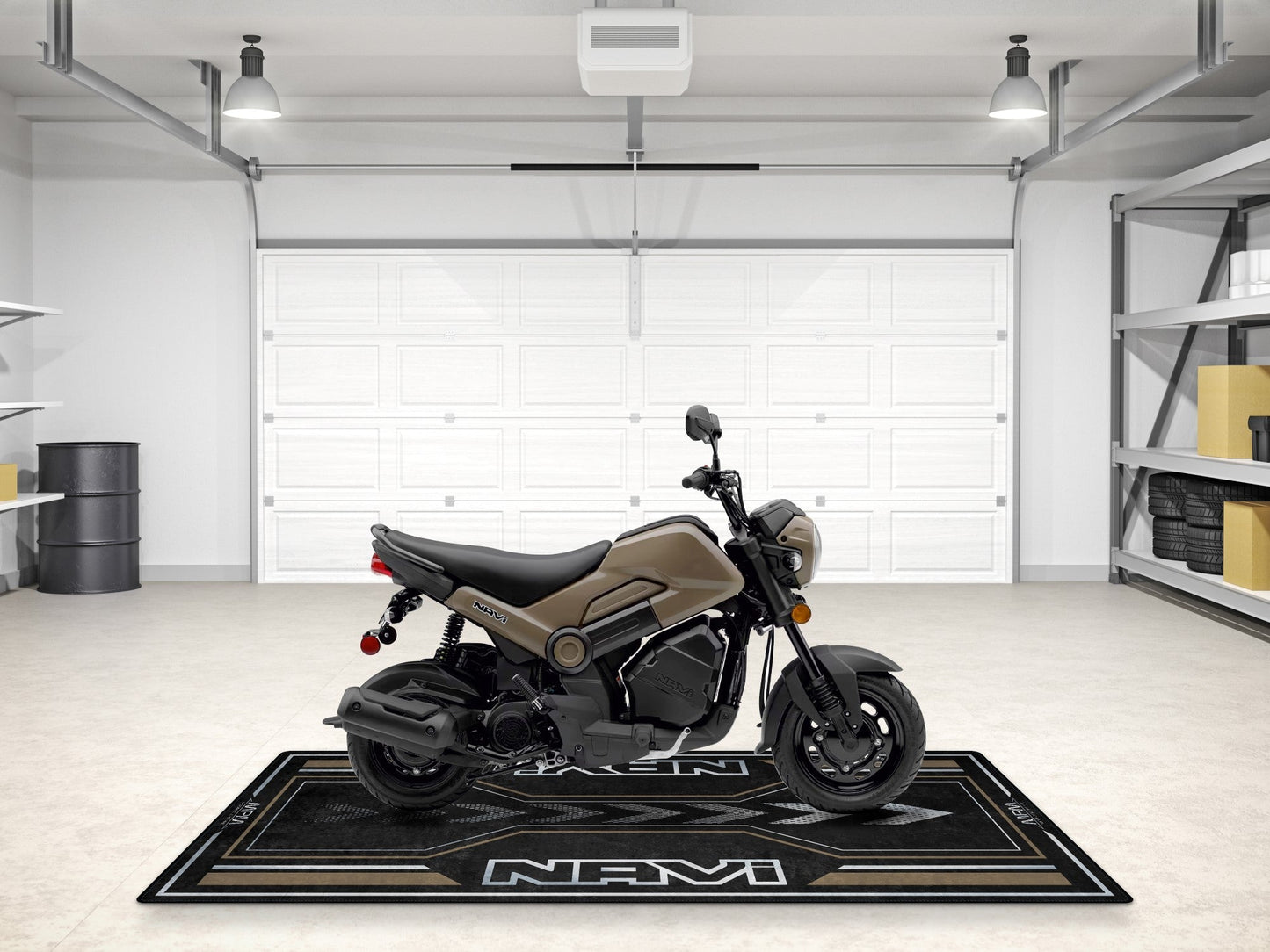 Designed Pit Mat for Honda Navi Motorcycle - MM7459
