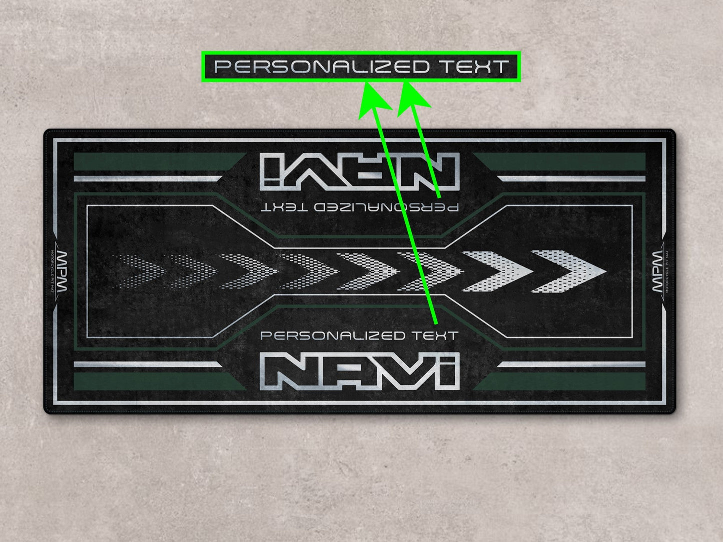Designed Pit Mat for Honda Navi Motorcycle - MM7459