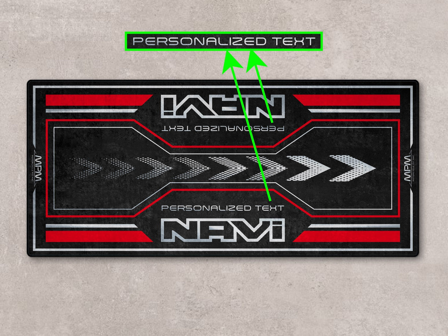 Designed Pit Mat for Honda Navi Motorcycle - MM7459