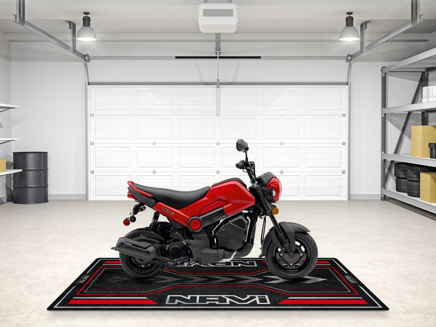 Designed Pit Mat for Honda Navi Motorcycle - MM7459
