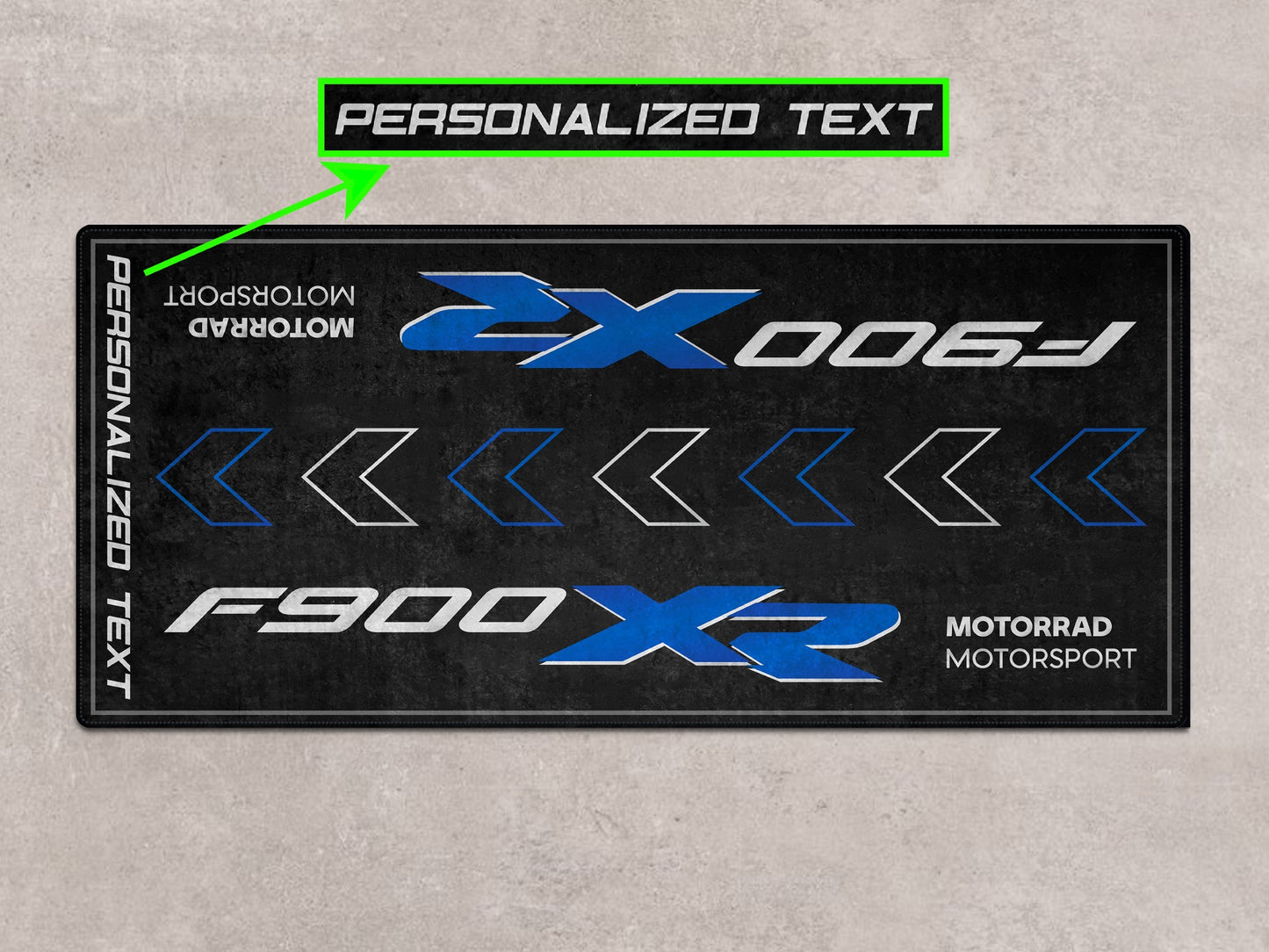 Designed Pit Mat for BMW F900 XR Motorcycle - MM7266