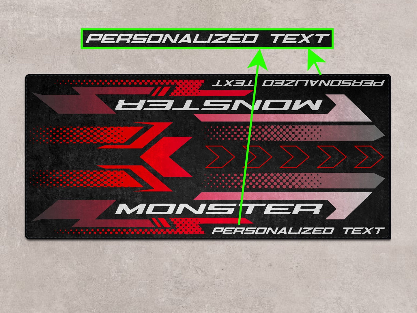 Designed Pit Mat for Ducati Monster Motorcycle - MM7176