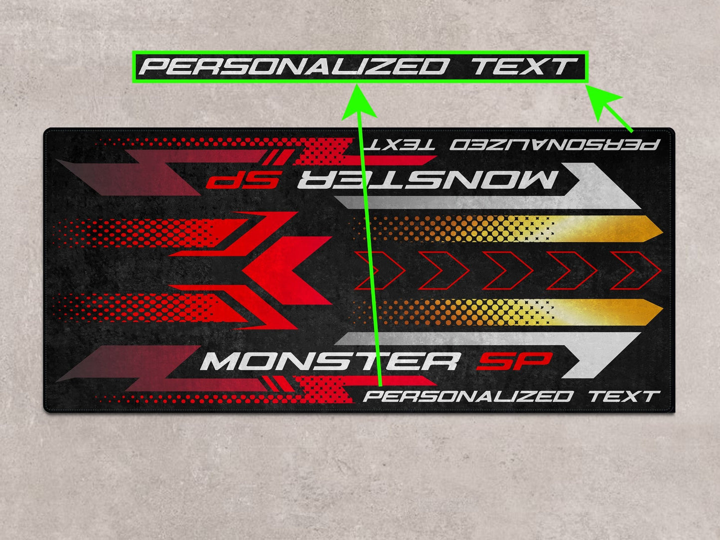 Designed Pit Mat for Ducati Monster SP Motorcycle - MM7196