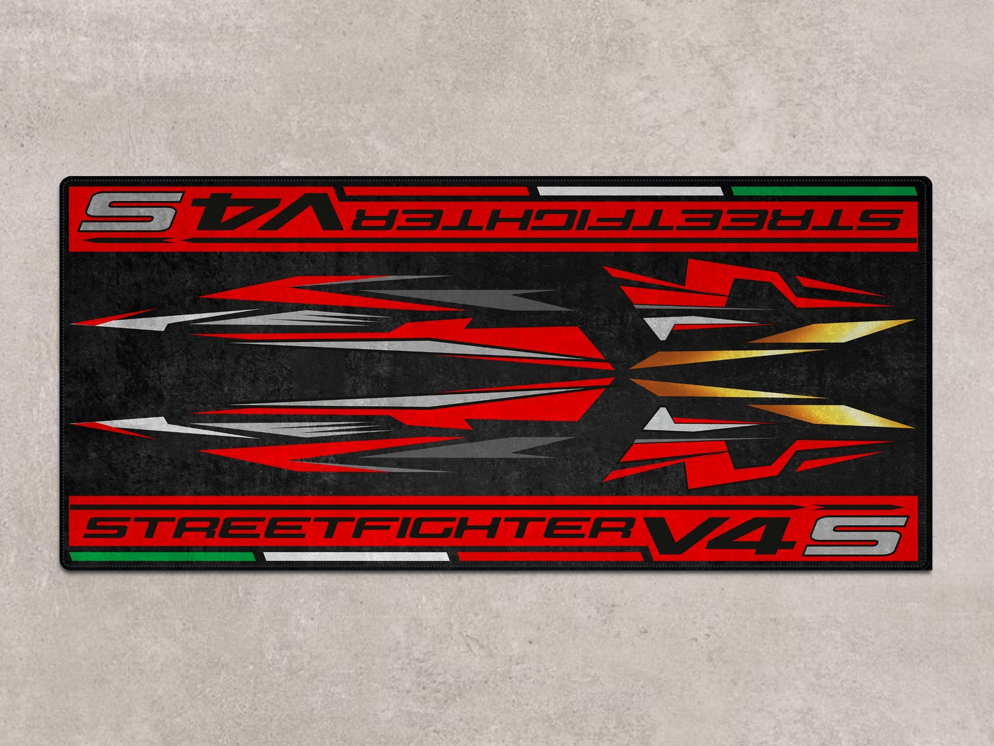 Designed Pit Mat for Ducati Streetfighter V4 S Motorcycle - MM7260