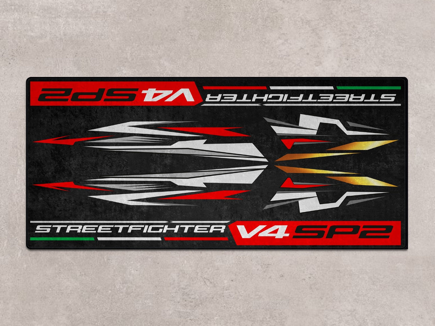 Designed Pit Mat for Ducati Streetfighter V4 SP2 Motorcycle - MM7261