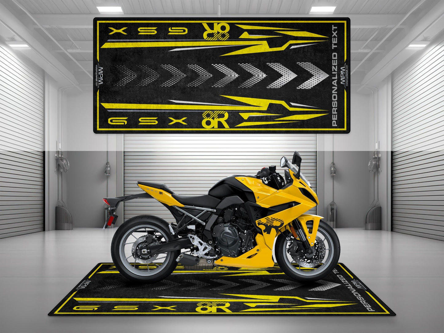 Motorcycle Mat for Suzuki GSX-8R Motorcycle - MM4139