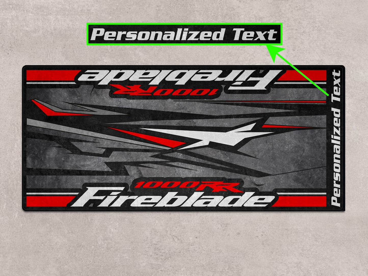 Designed Pit Mat for Honda CBR1000RR Fireblade Motorcycle - MM7243