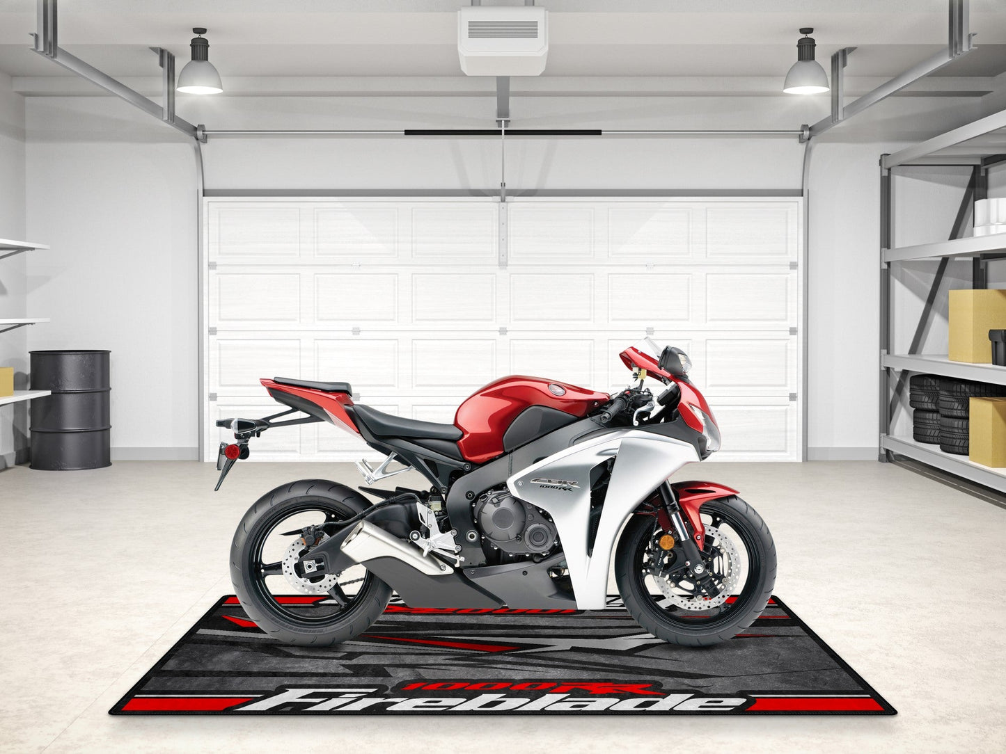 Designed Pit Mat for Honda CBR1000RR Fireblade Motorcycle - MM7243
