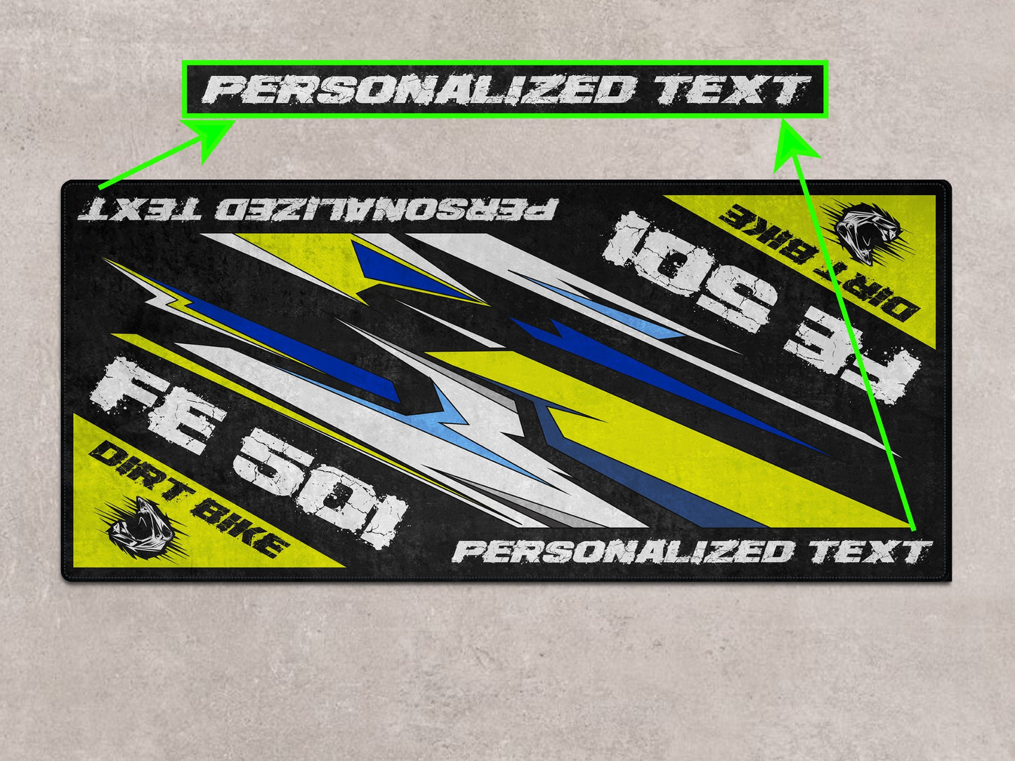 Designed Pit Mat for Husqvarna FE 501 Motorcycle - MM7291