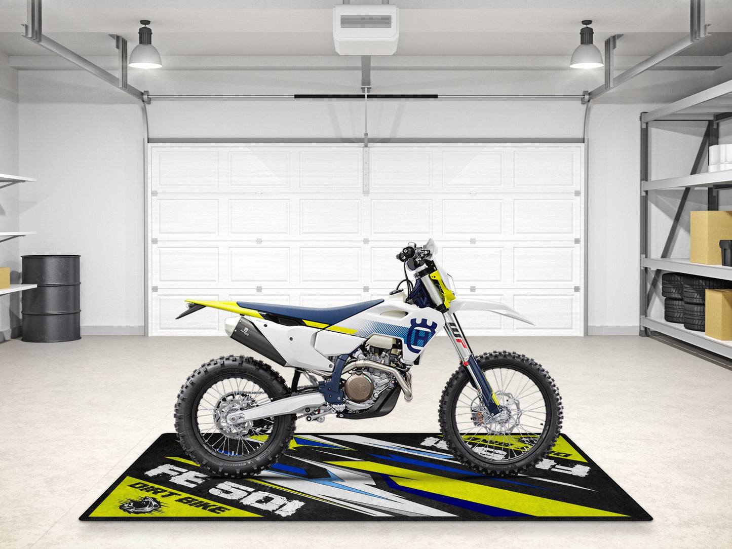 Designed Pit Mat for Husqvarna FE 501 Motorcycle - MM7291