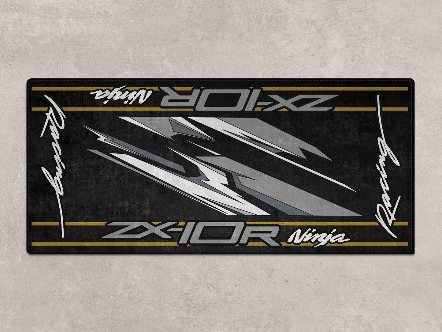 Designed Pit Mat for Kawasaki ZX-10R Motorcycle - MM7250