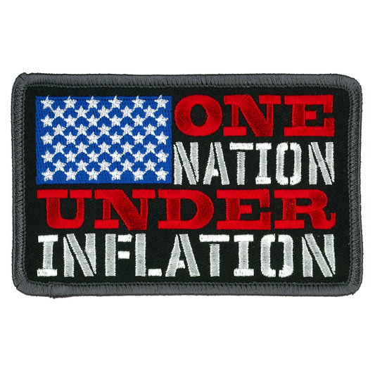 Hot Leathers 4" One Nation Inflation Patch