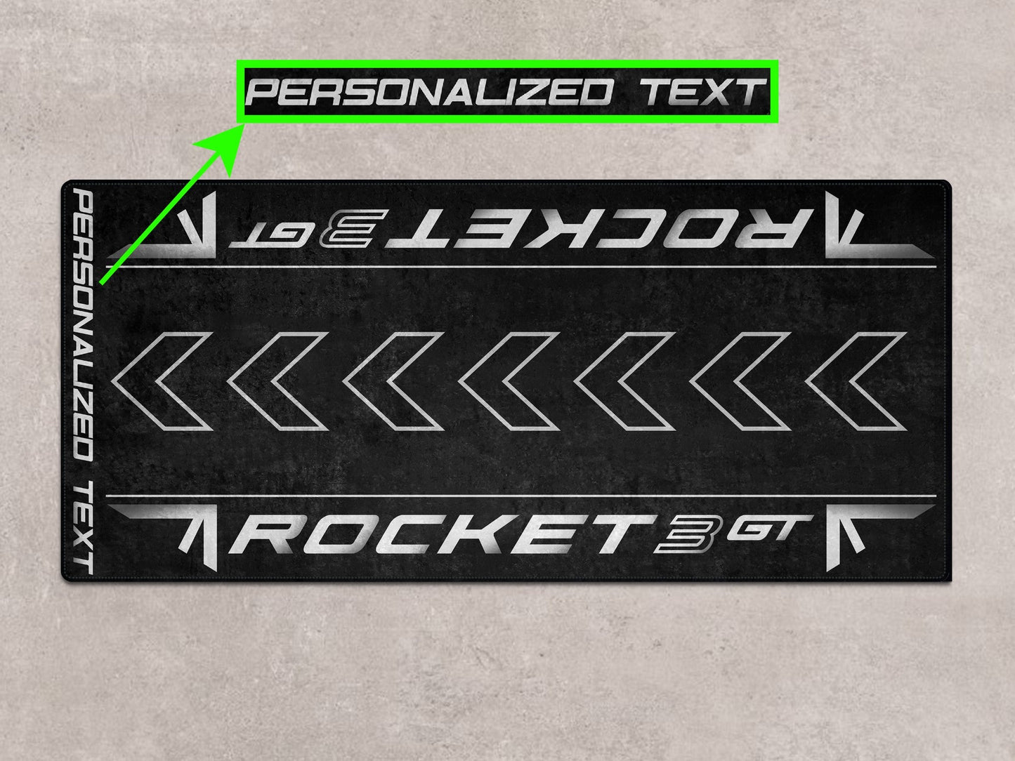 Designed Pit Mat for Rocket 3 GT Models Motorcycle - MM7200