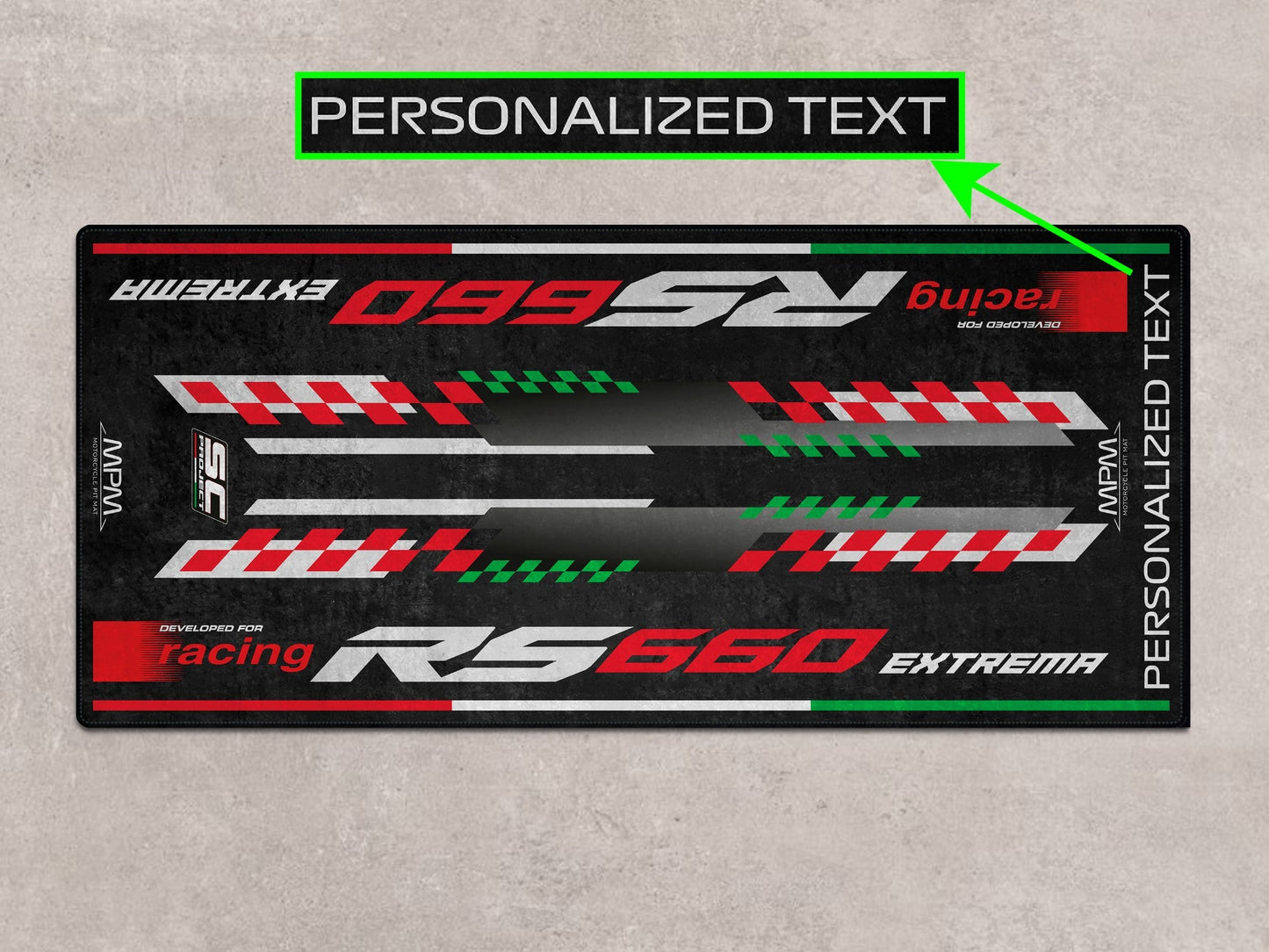 Motorcycle Mat for RS660 Extrema Sportbike Motorcycle - MM7276