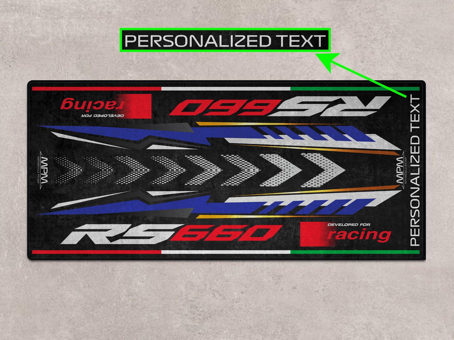 Motorcycle Mat for RS660 Sportbike Motorcycle - MM7275