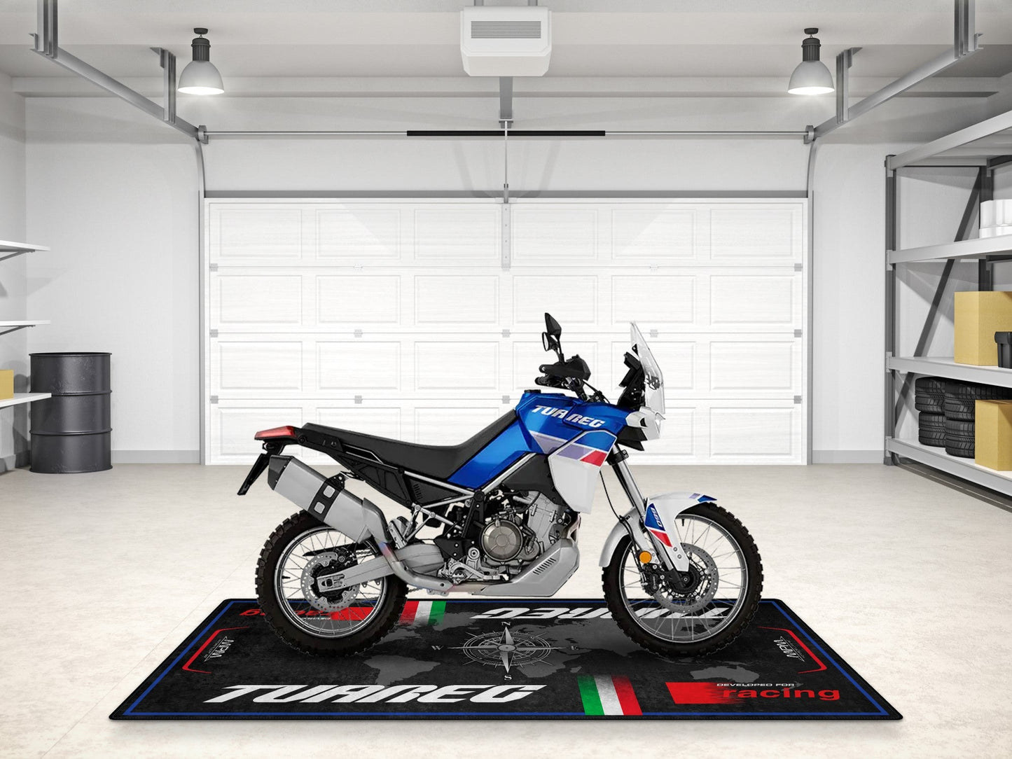 Motorcycle Mat for Tuareg Adventure Motorcycle - MM7274