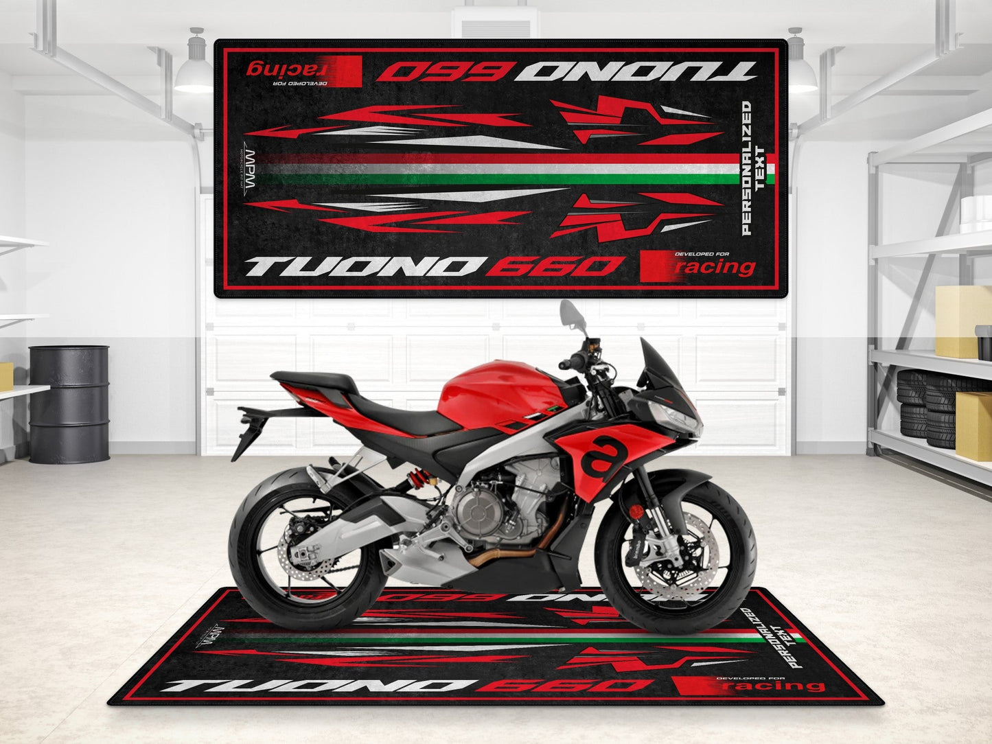 Motorcycle Mat for Tuono 660 Naked Bike Motorcycle - MM7277