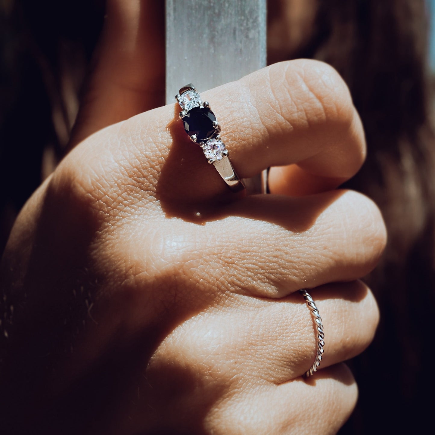 Women's Braided Stacking Ring