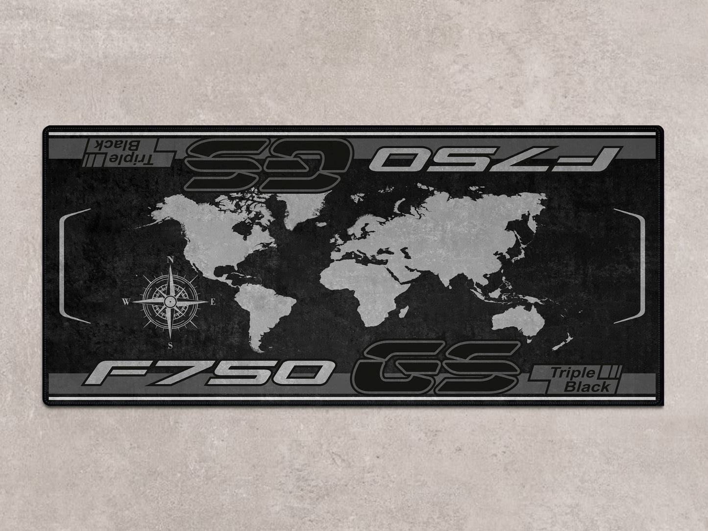 Designed Pit Mat for BMW F750 GS Motorcycle - MM7296
