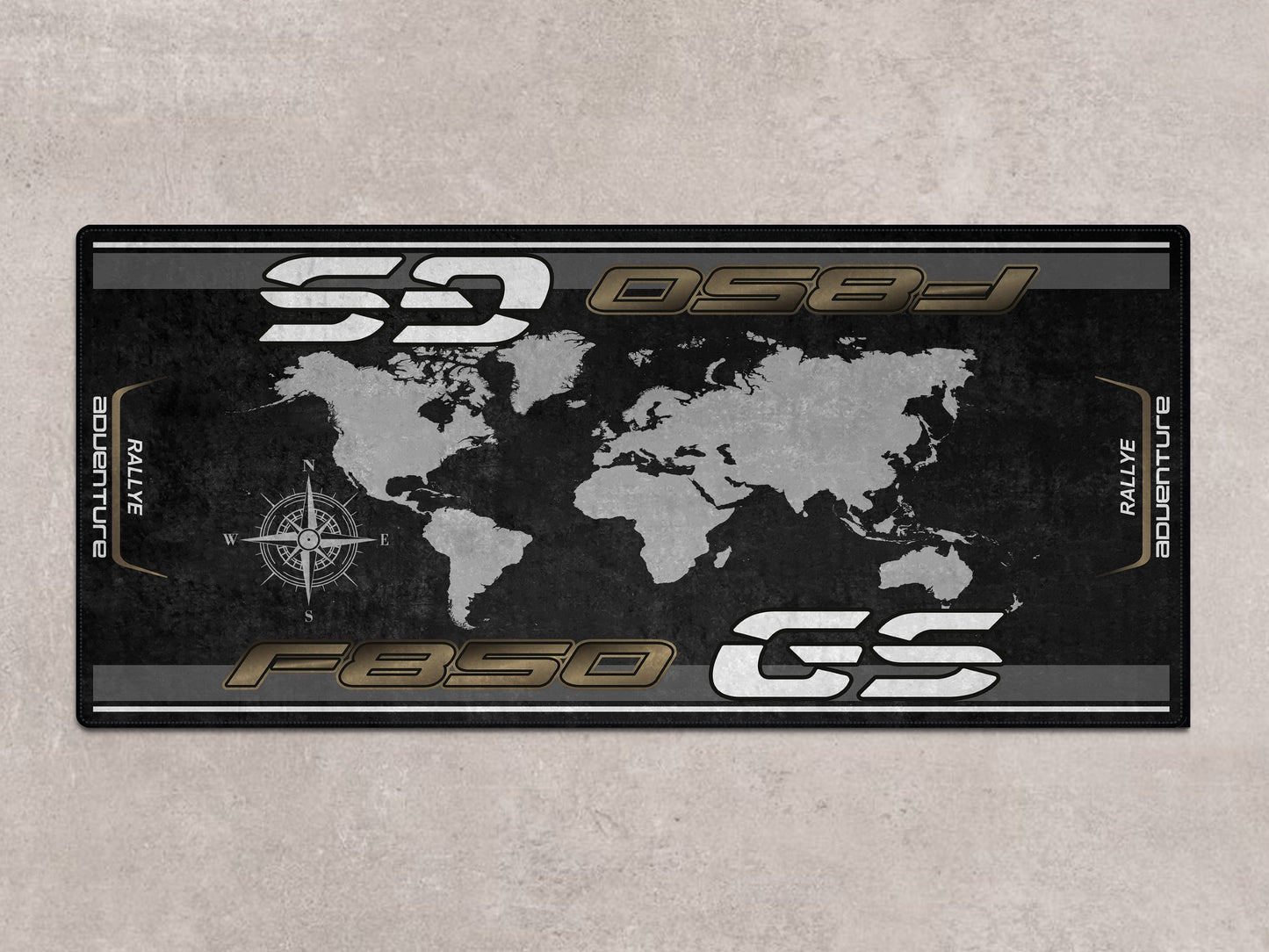 Designed Pit Mat for BMW F850 GS Adventure Motorcycle - MM7290