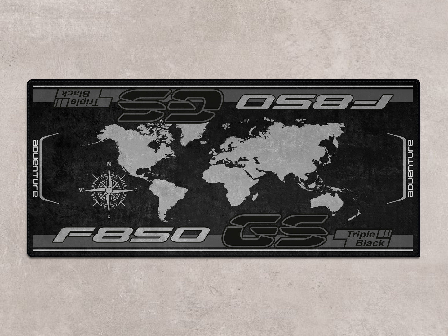 Designed Pit Mat for BMW F850 GS Motorcycle - MM7295