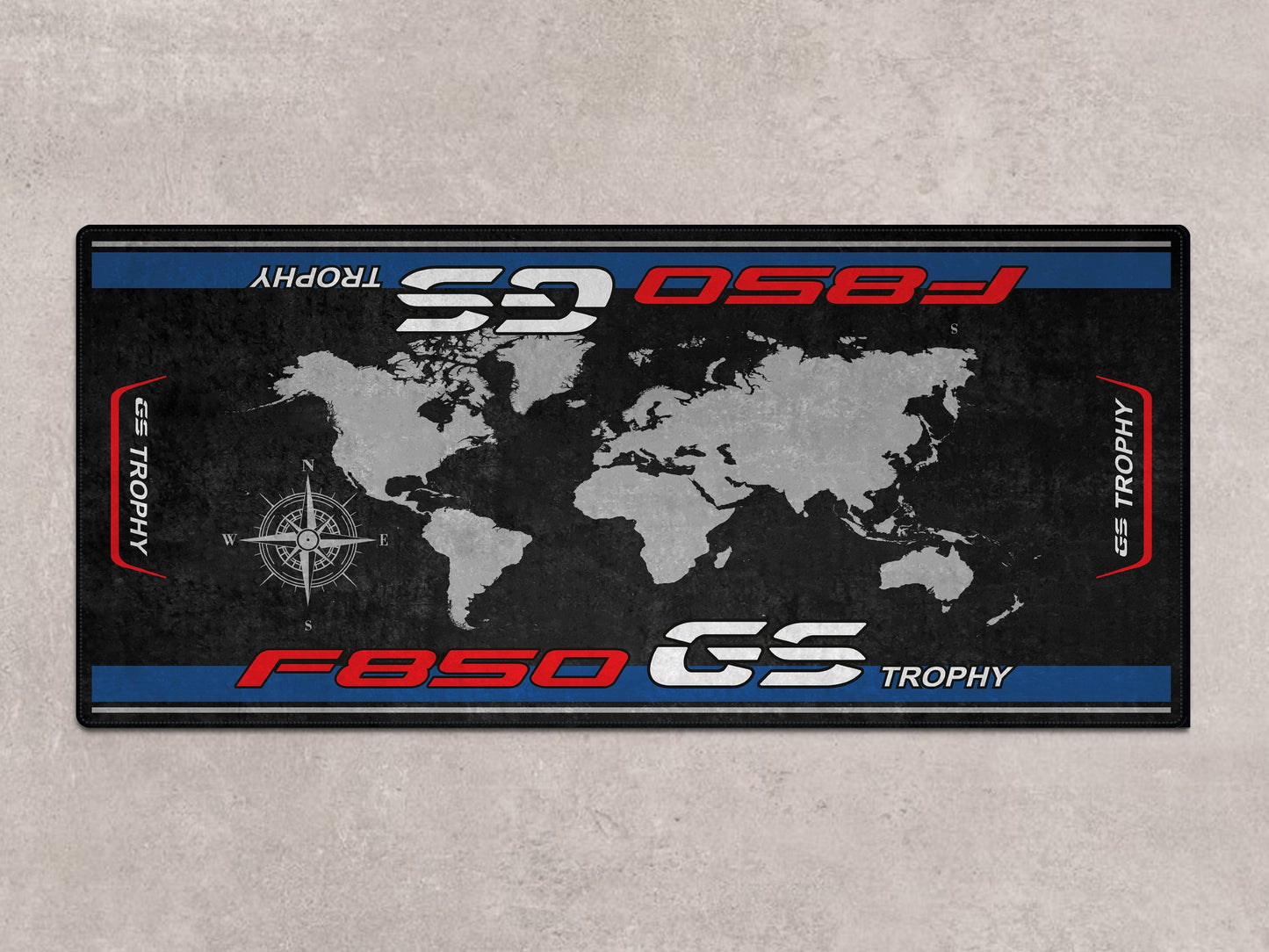 Designed Pit Mat for BMW F850 GS Motorcycle - MM7295