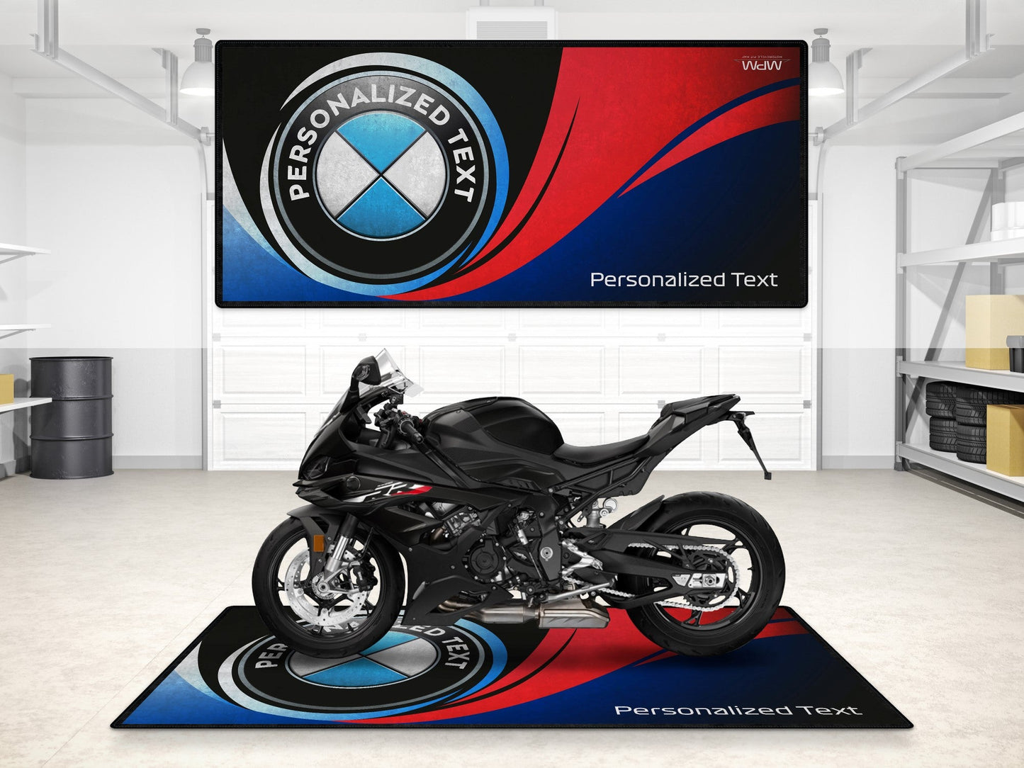 Designed Pit Mat for BMW Motorcycle - MM7157