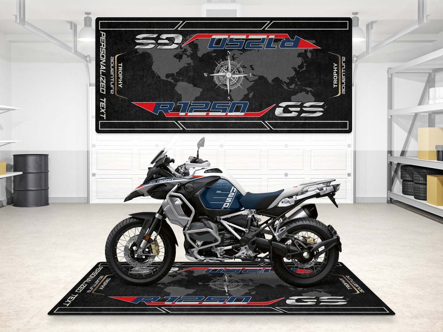 Motorcycle Mat for R1250GS Adventure Motorcycle - MM7247