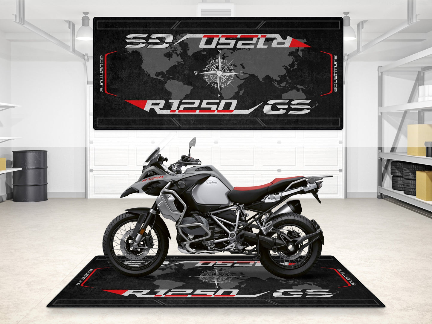 Motorcycle Mat for R1250GS Adventure Motorcycle - MM7247