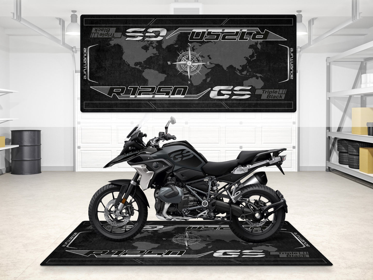 Motorcycle Mat for R1250GS Adventure Motorcycle - MM7247