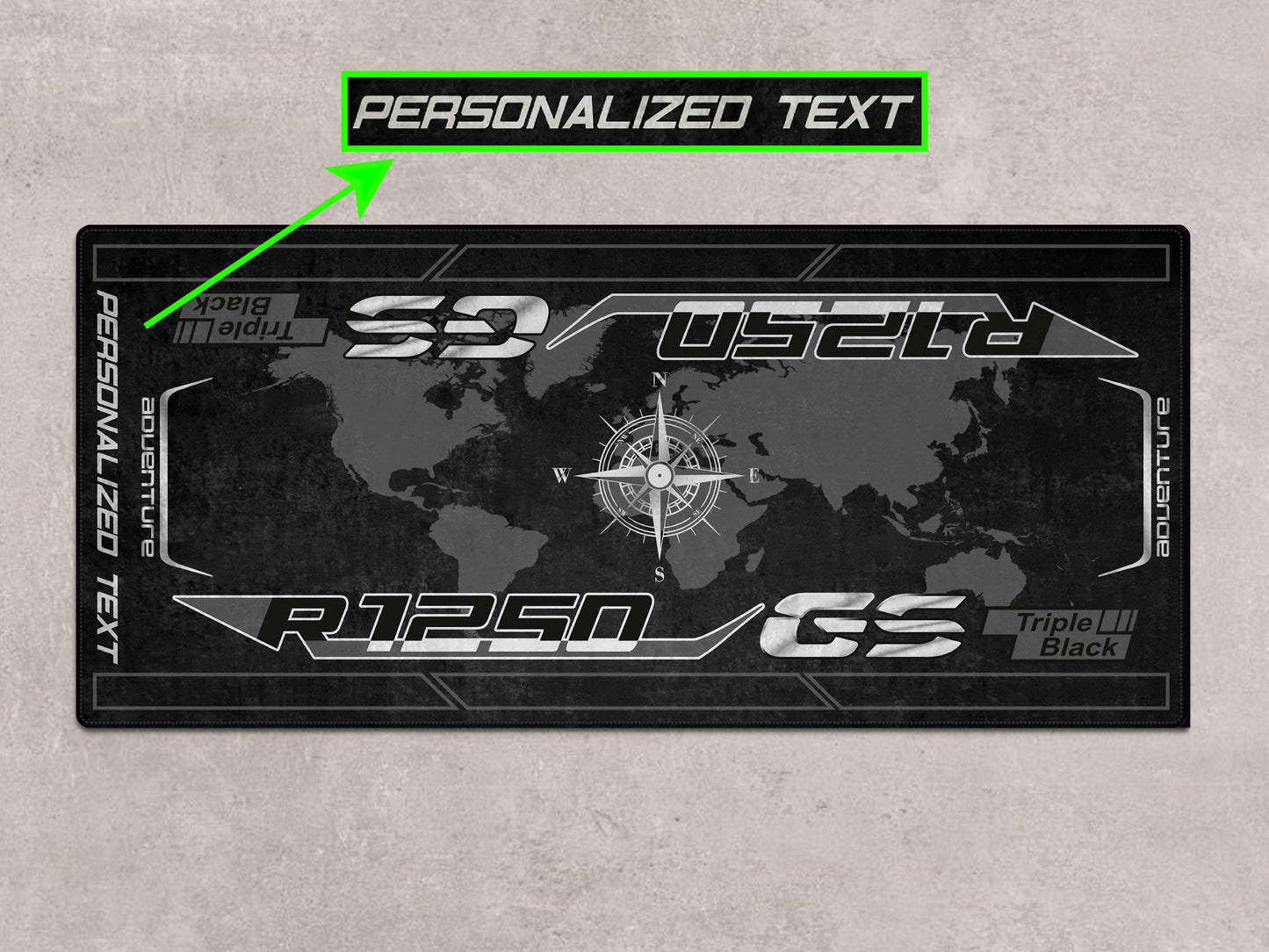 Motorcycle Mat for R1250GS Adventure Motorcycle - MM7247