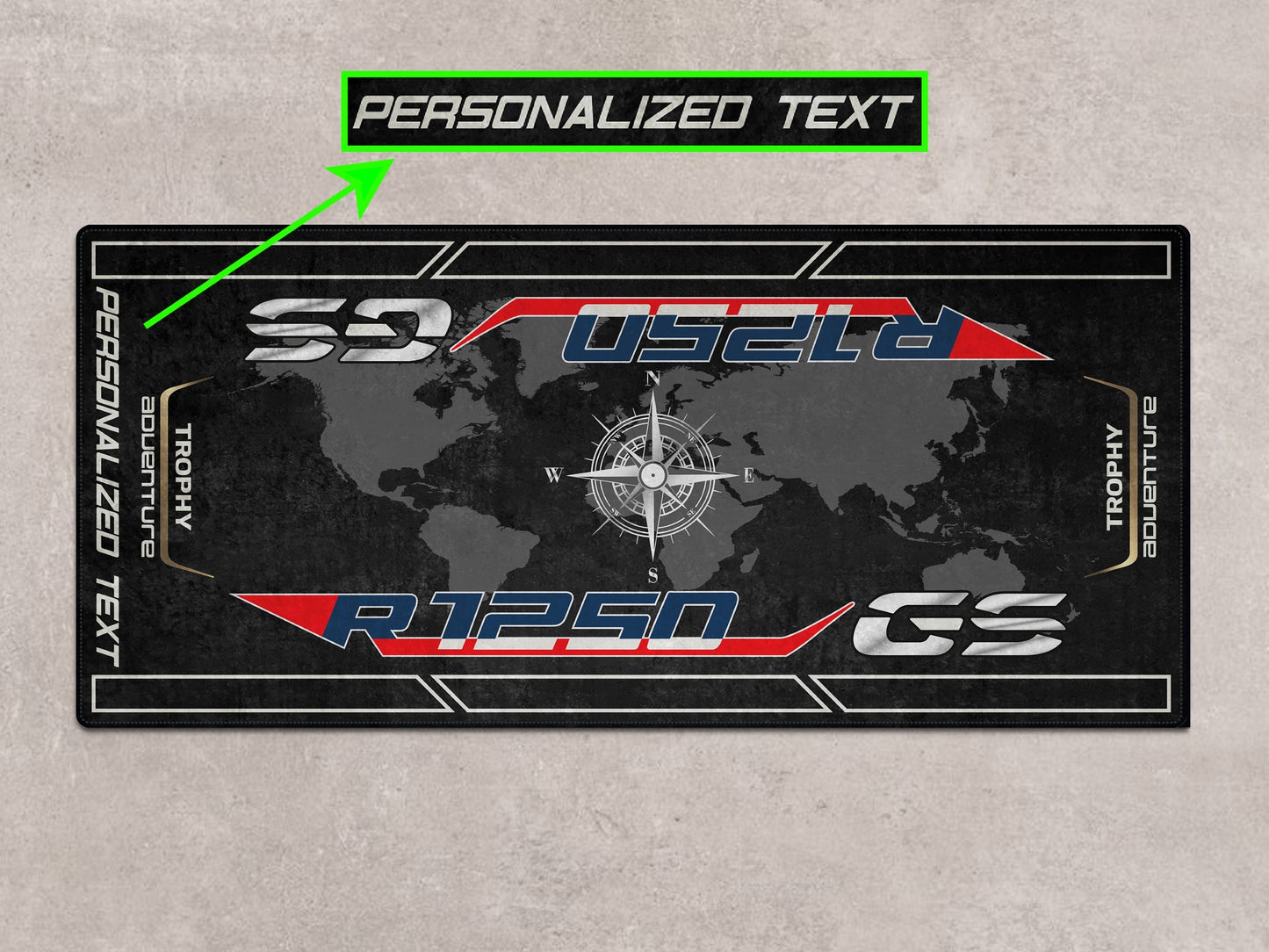 Motorcycle Mat for R1250GS Adventure Motorcycle - MM7247