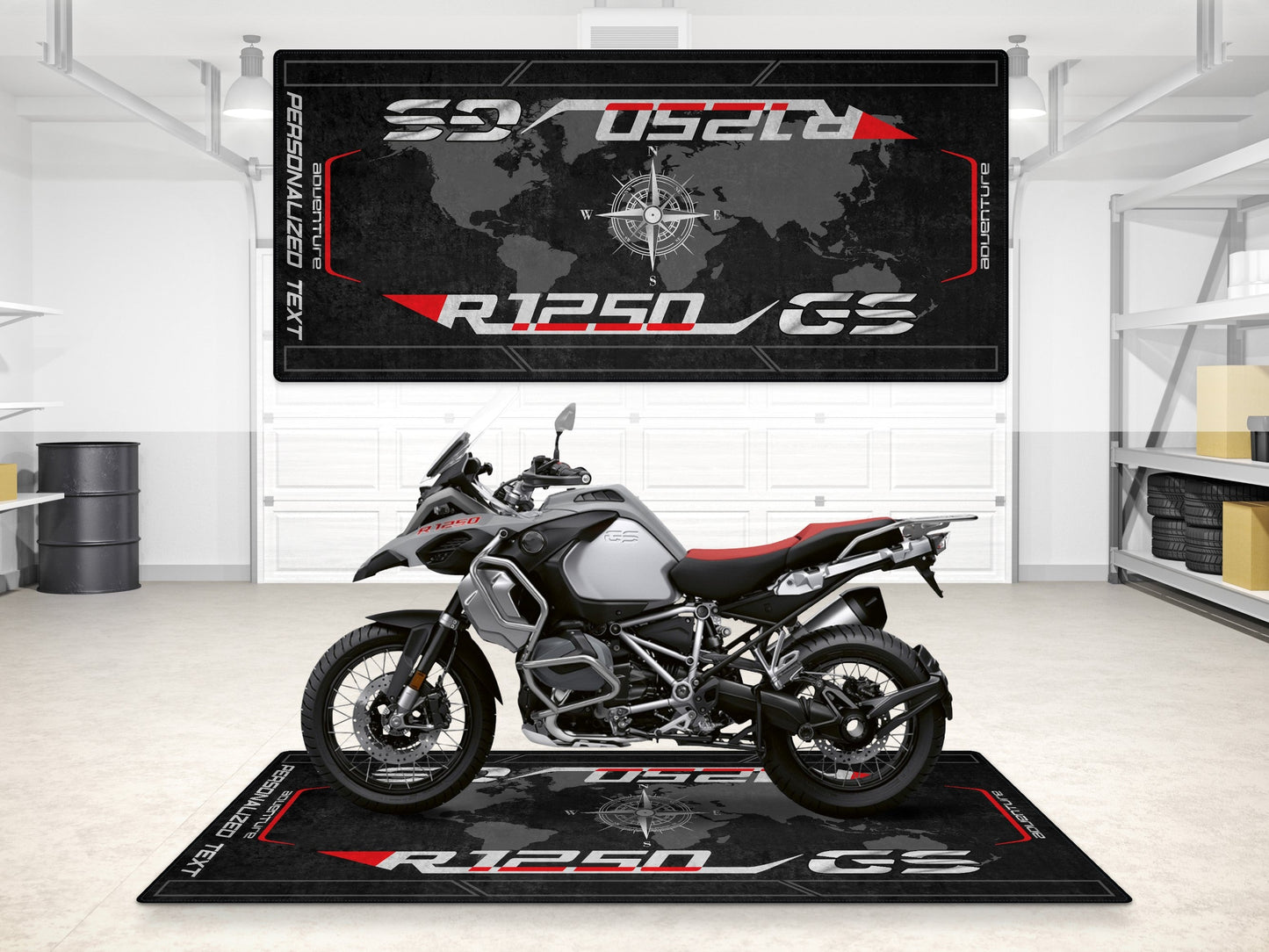 Motorcycle Mat for R1250GS Adventure Motorcycle - MM7247