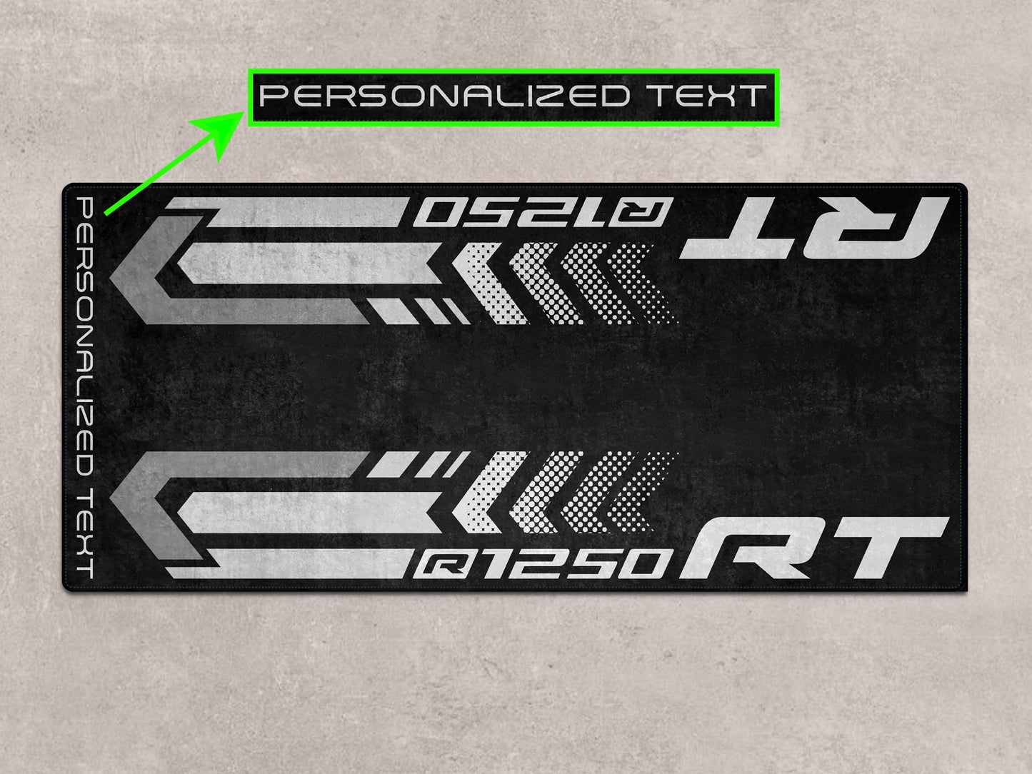 Designed Pit Mat for BMW R1250 RT Motorcycle - MM7283