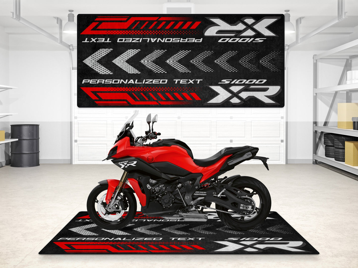 Designed Pit Mat for BMW S1000 XR Motorcycle - MM7279