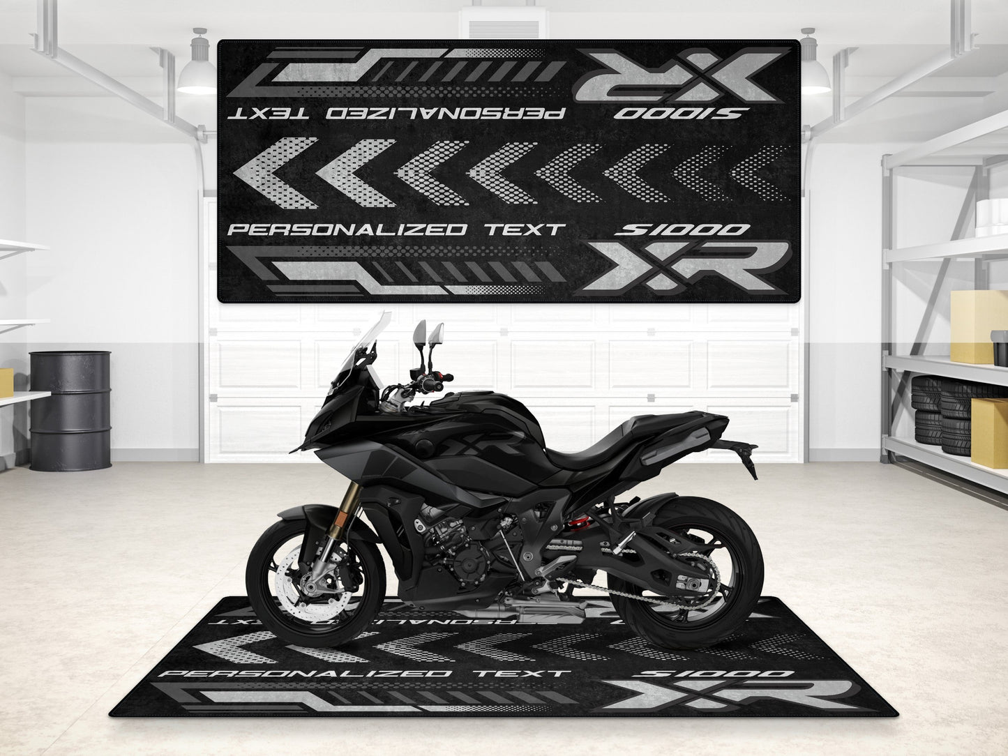 Designed Pit Mat for BMW S1000 XR Motorcycle - MM7279